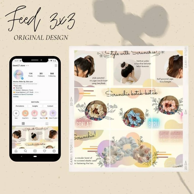 design feed instagram