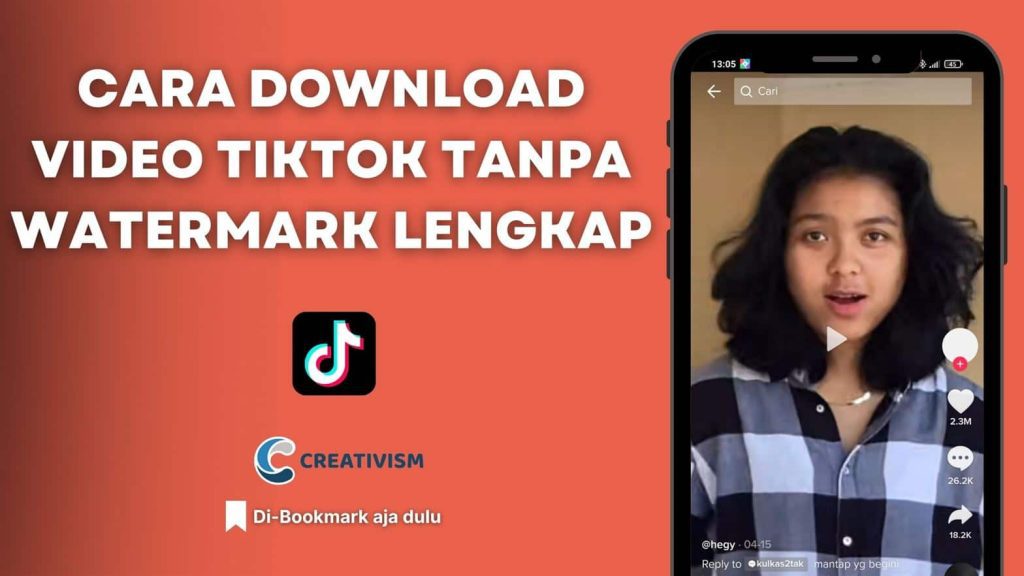Cara Download Video TikTok Tanpa Watermark Lengkap