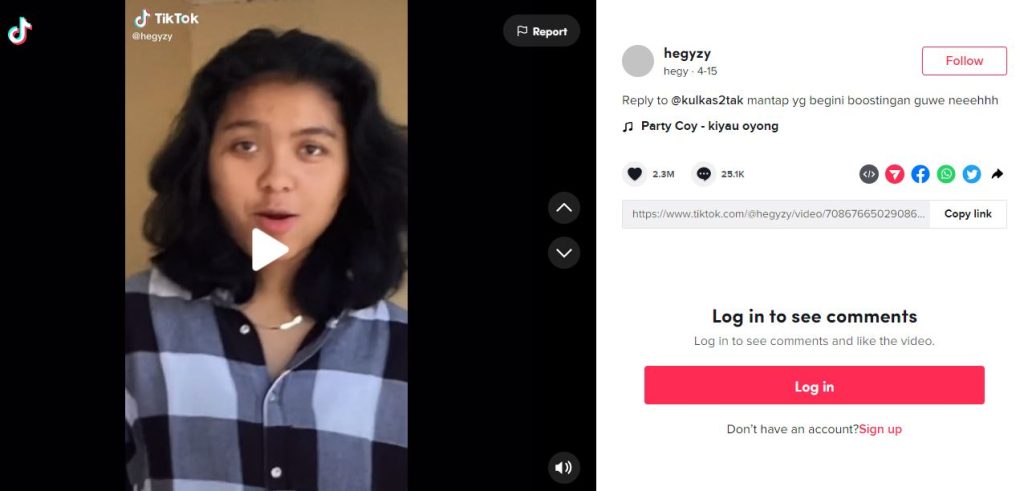 Lihat Video TikTok yang Sedang Viral