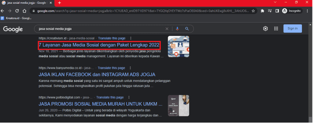 Belajar SEO