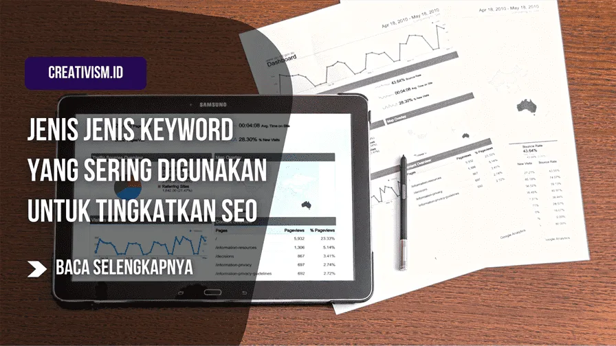 Jenis Jenis Keyword yang Sering Digunakan untuk Tingkatkan SEO