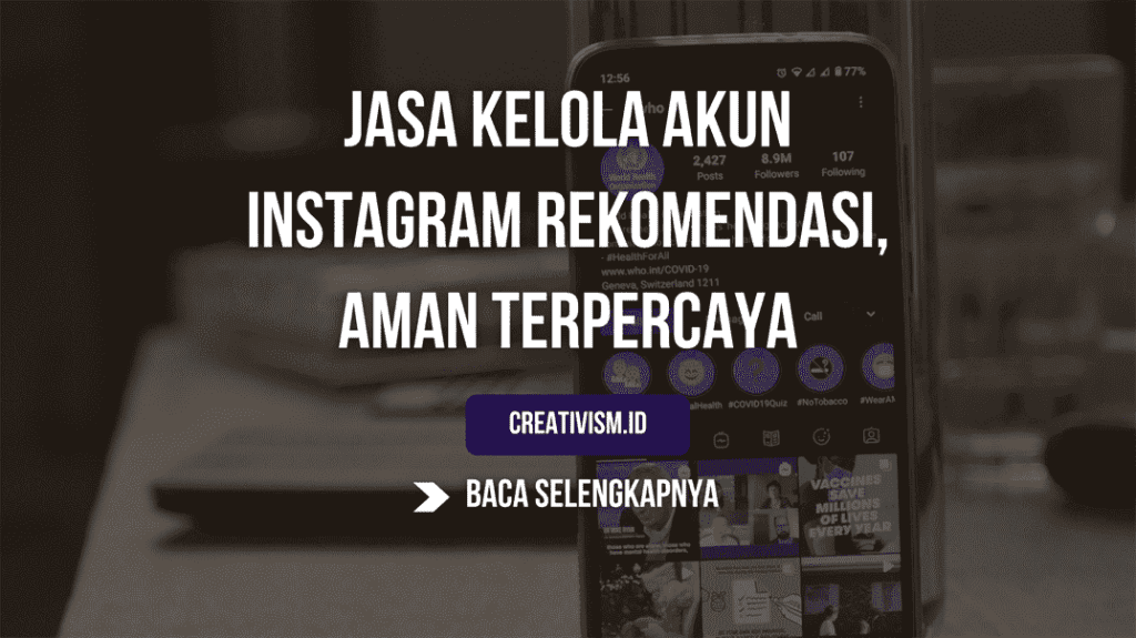 Jasa Kelola Akun Instagram Rekomendasi, Aman Terpercaya