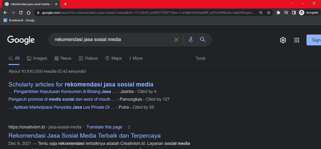 Rekomendasi Jasa Sosial Media