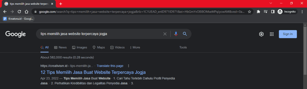 Tips Memilih Jasa Penulis Artikel SEO