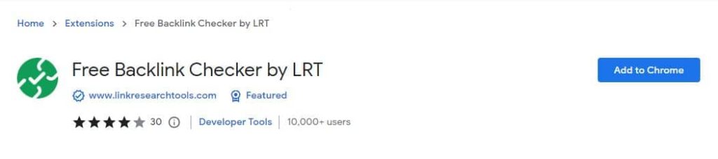 Chrome Extension untuk SEO Free Backlink Checker