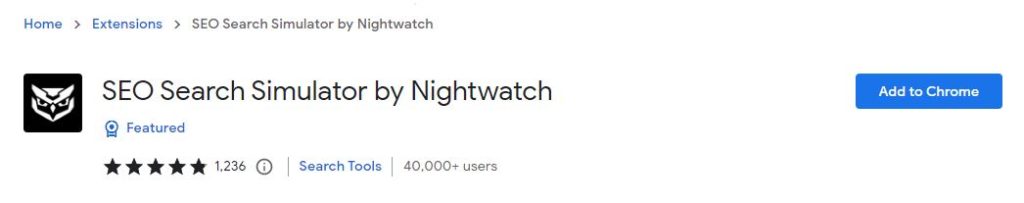 SEO Search Simulator