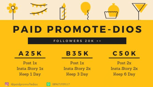 Desain Feed Paid Promote yang Energik