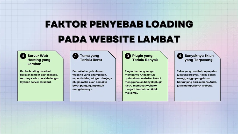 Faktor Penyebab Loading Pada Website Menjadi Lambat