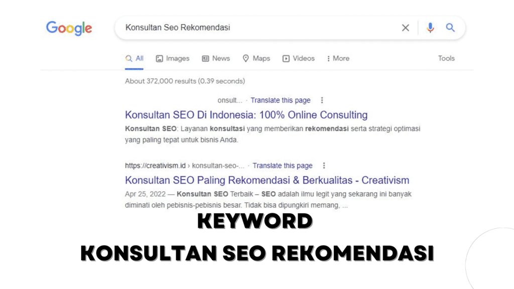 Keyword Konsultan SEO Rekomendasi