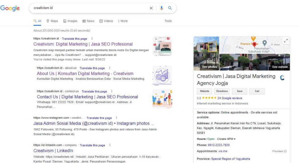 Informasi Agen SEO Terbaik