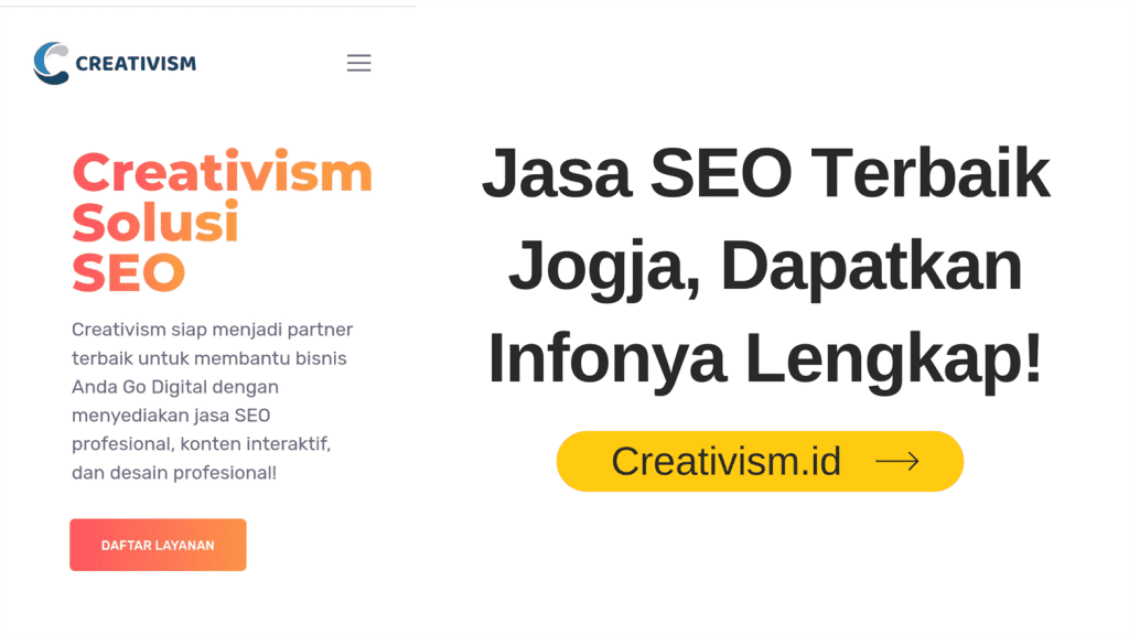 Jasa SEO Terbaik Jogja, Dapatkan Infonya Lengkap!
