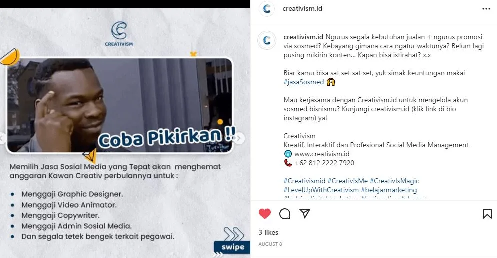 Keuntungan Memilih Jasa Desain Postingan Instagram
