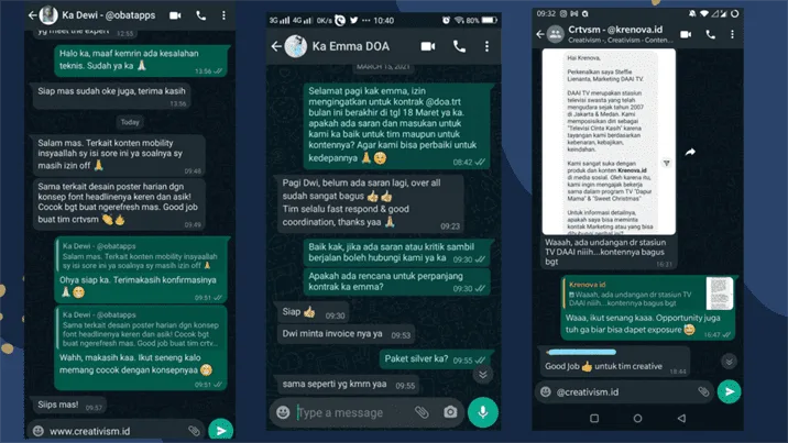 Testimoni Jasa Admin Instagram Profesional