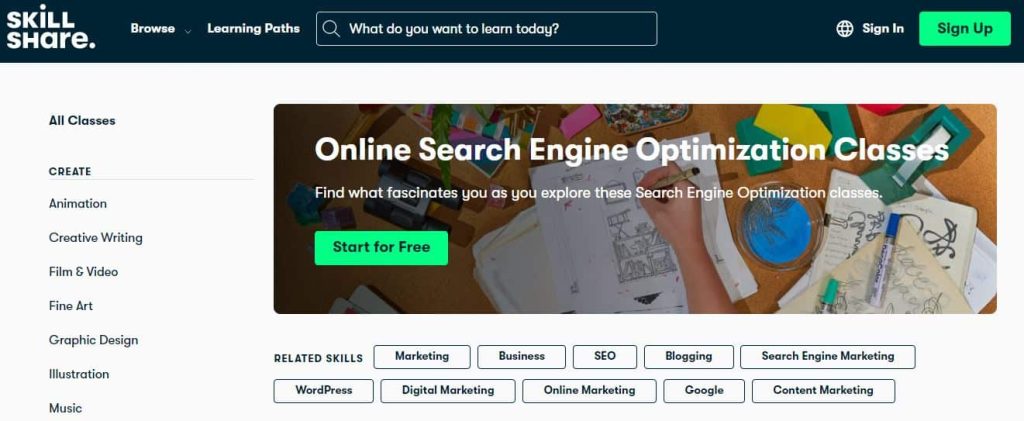 SkillShare Belajar SEO dari Ahlinya