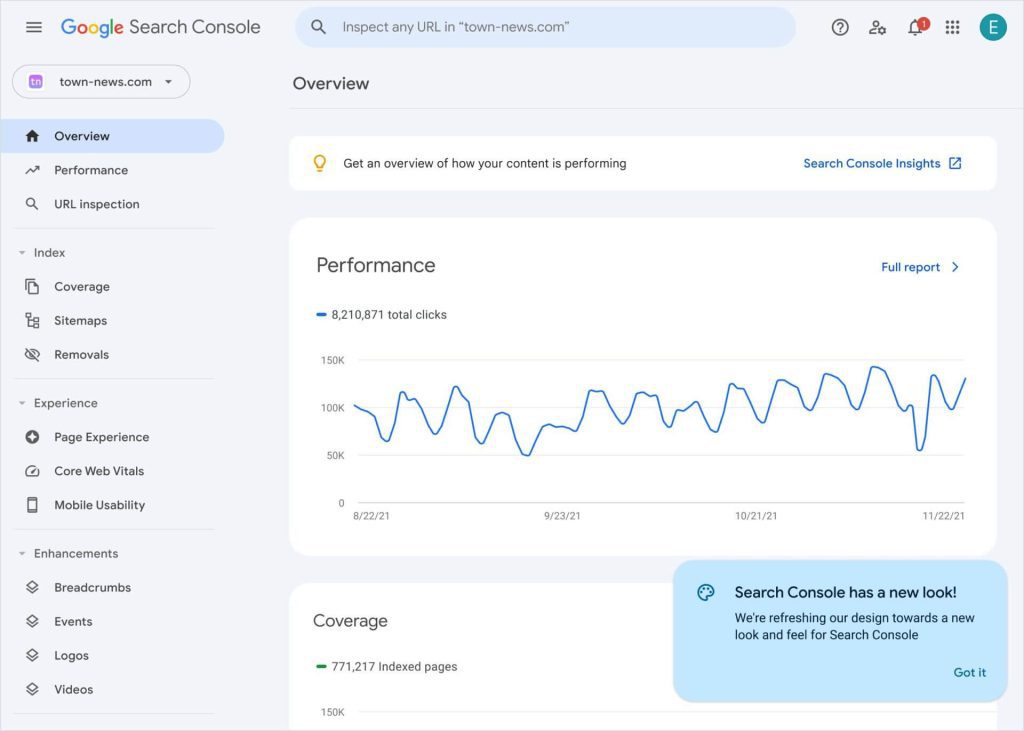 Google Search Console Salah Satu Alat untuk Technical SEO