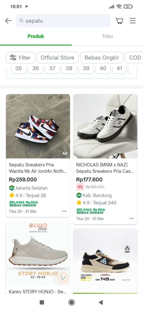 Persaingan yang Ketat