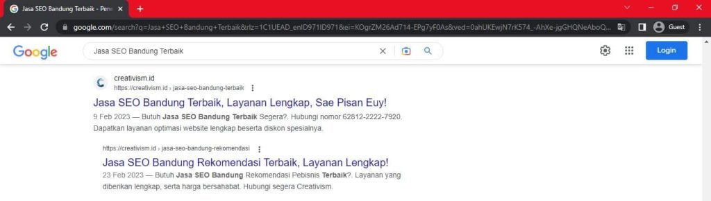 Jasa SEO Bandung Terbaik