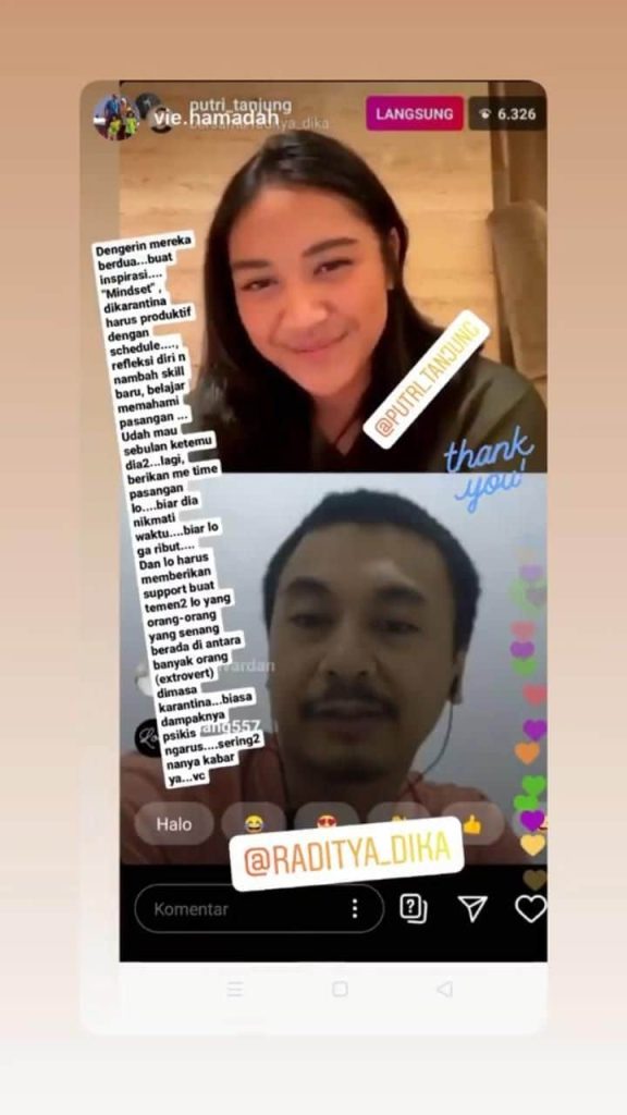 Tips Lakukan Live Instagram