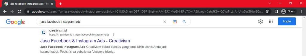 Performa Target Keyword Creativism