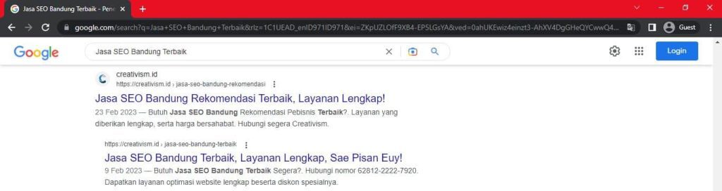 Jasa SEO Bandung Terbaik