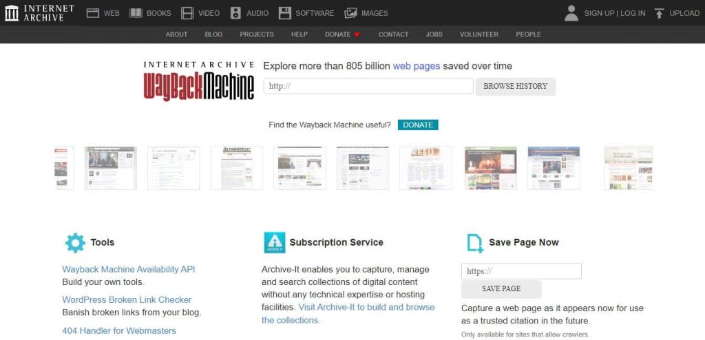 Cara Melihat Arsip Rahasia di Internet