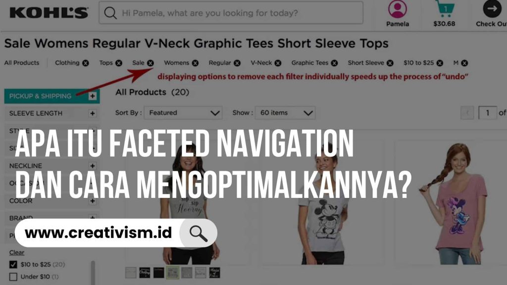 Apa itu Faceted Navigation dan Cara Mengoptimalkannya