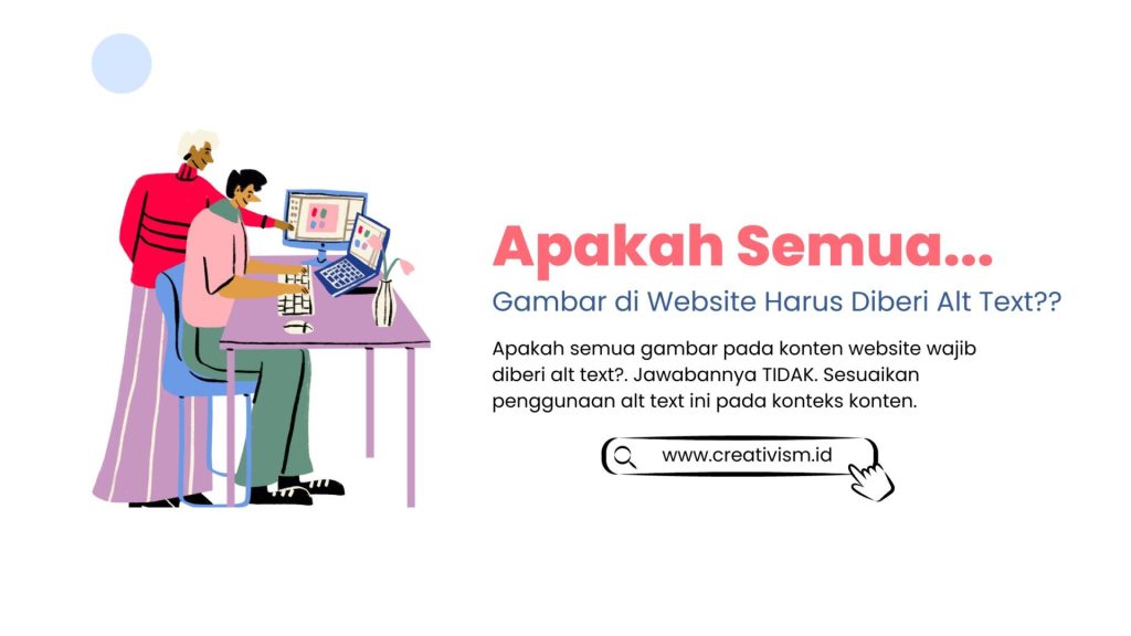 Apakah Semua Gambar di Website Harus Diberi Alt Text
