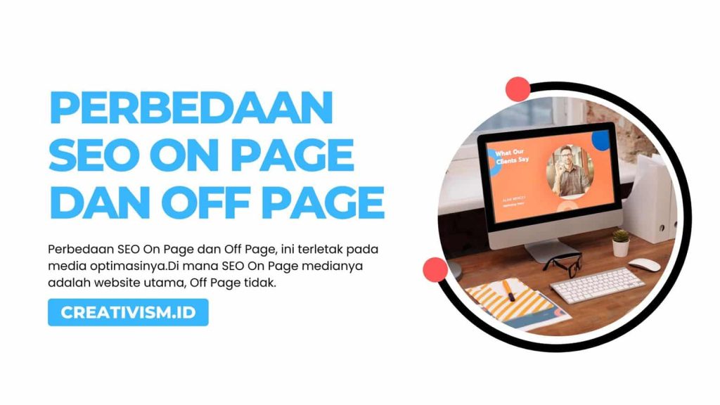 Perbedaan SEO On Page dan Off Page