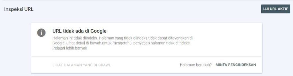 Cara Cepat Indexing Konten Website dengan Search Console