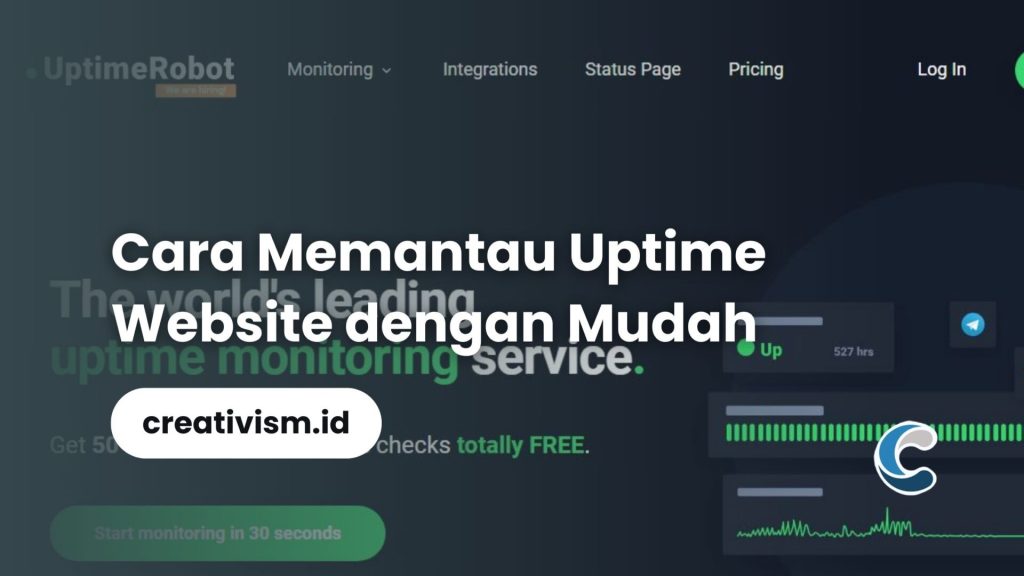 Cara Memantau Uptime Website dengan Mudah