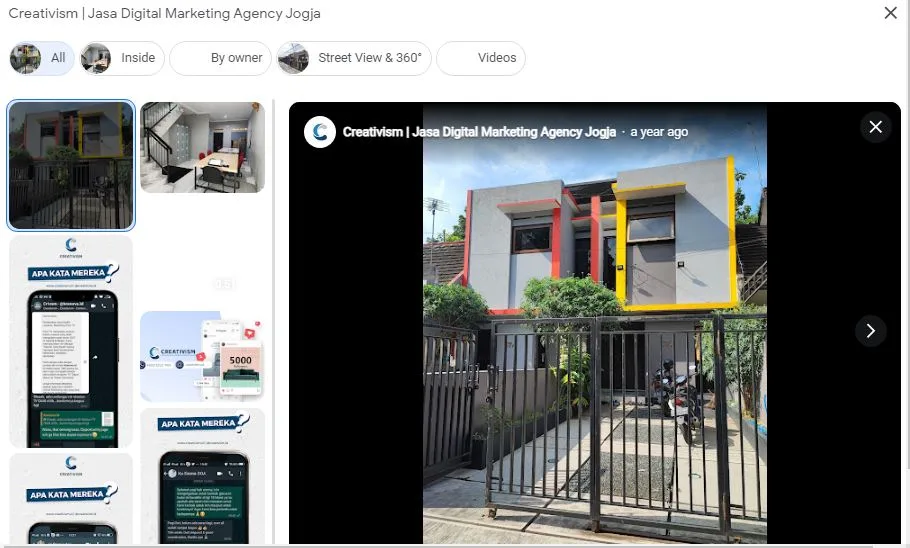 Cara Upload Foto di Profil Bisnis Google