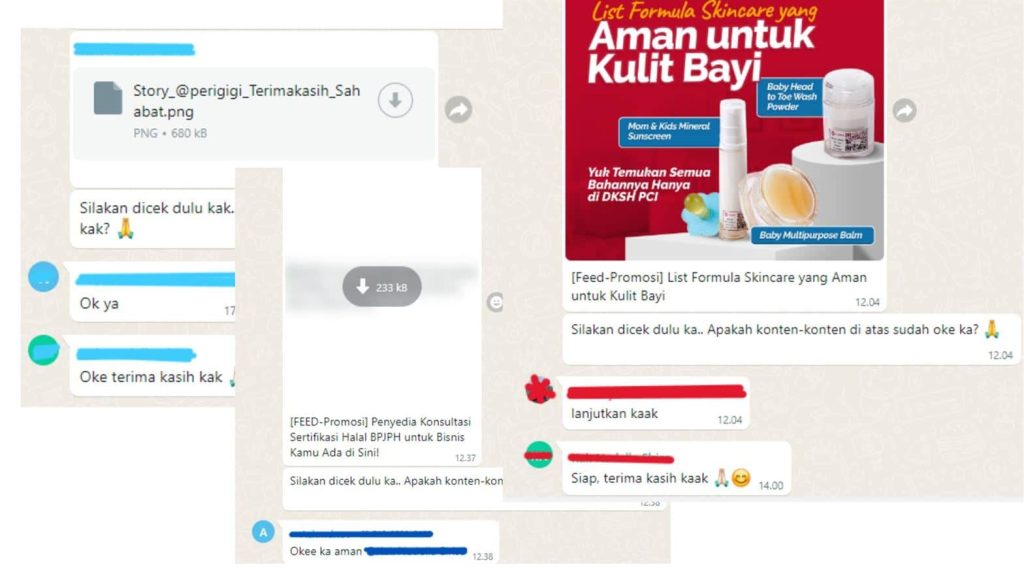 Testimoni Jasa Admin Instagram Creativism