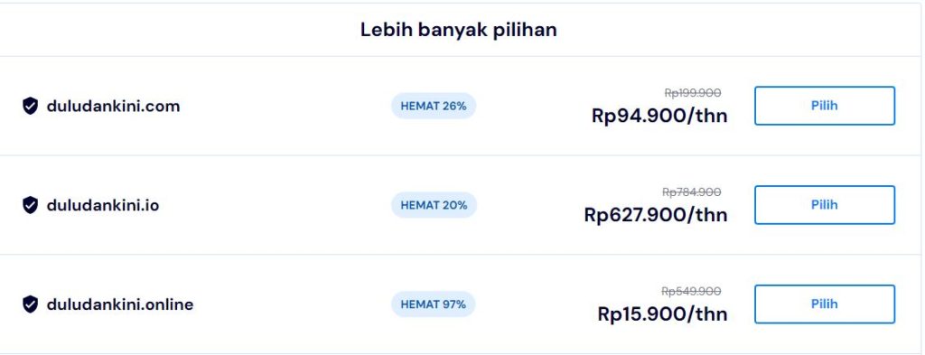 Bantu Jadikan Biaya Domain dan Hosting Tidak Terbuang Percuma