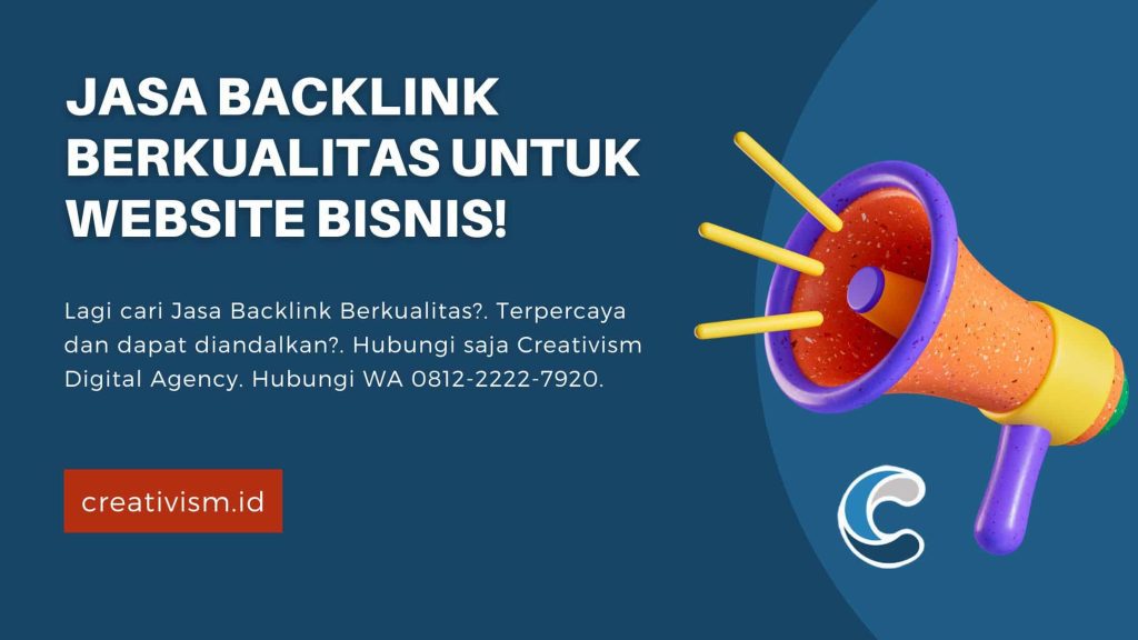 Jasa Backlink Berkualitas untuk Website Bisnis!