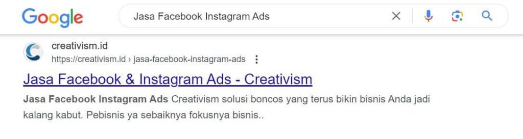 Portofolio Keyword Jasa SEO Marketing