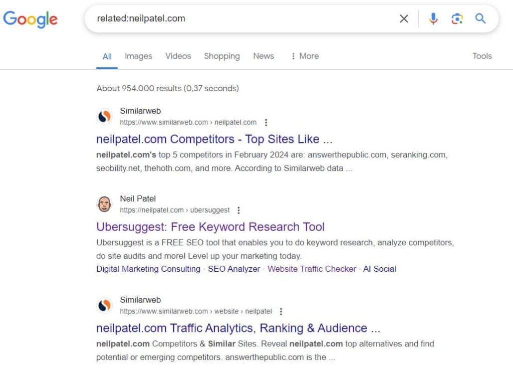 Contoh Notasi Sederhana Google Dorking
