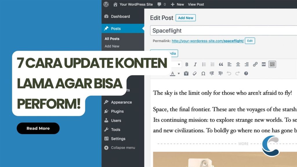 7 Cara Update Konten Lama Agar Bisa Perform!
