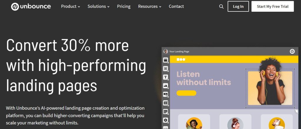 Website Landing Page Creator Terbaik