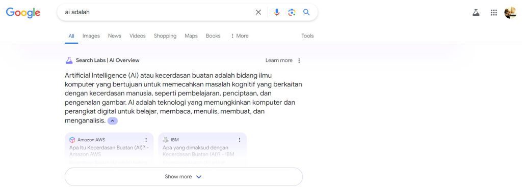 Perubahan Kebiasaan Pencarian