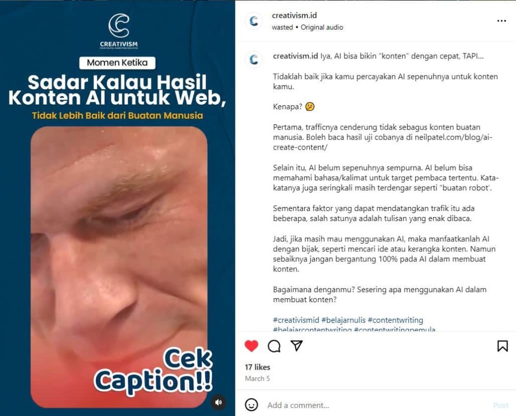 Creativism Senang Berbagi Ilmu SEO