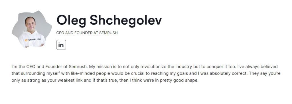 Oleg Shchegolev Pendiri SEMrush