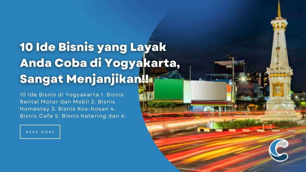 10 Ide Bisnis yang Layak Anda Coba di Yogyakarta, Sangat Menjanjikan!!