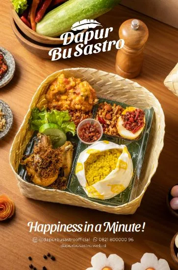Company Profile Dapur Bu Sastro desain dokumen pemasaran korporat