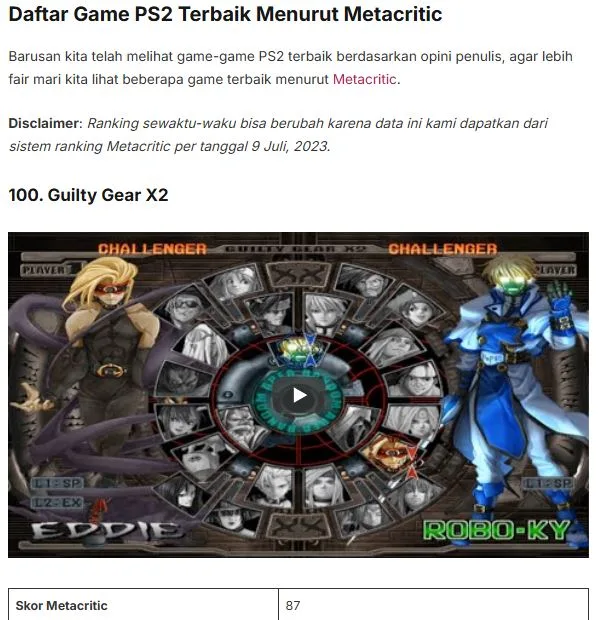 Konten Listicle Panjang