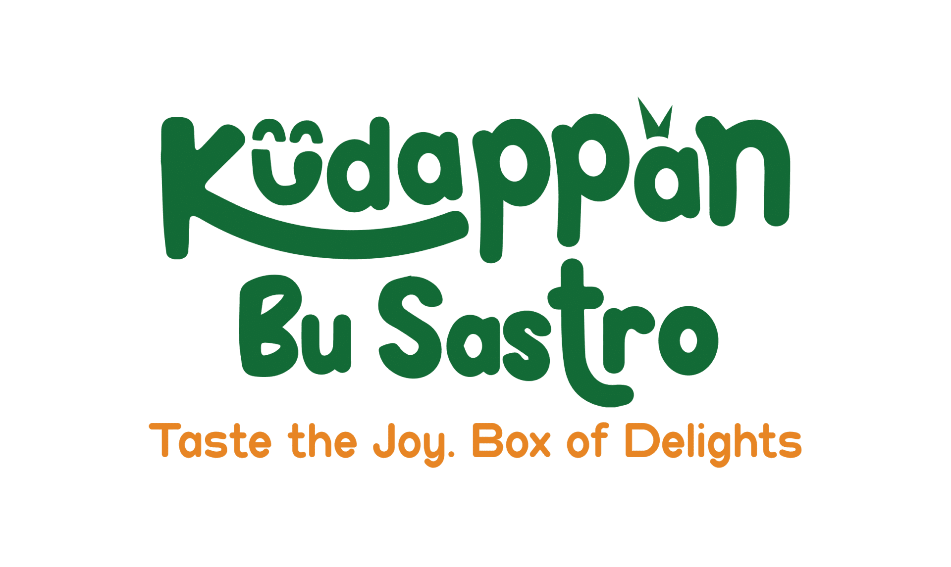 Logo Kudappan Bu Sastro dengan tagline, hasil desain Creativism