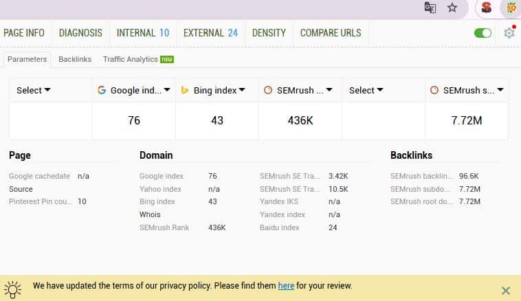 Cara Install SEOquake Extension