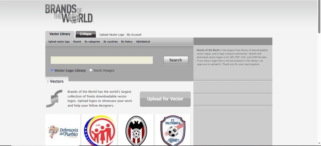 Website Brandsoftheworld