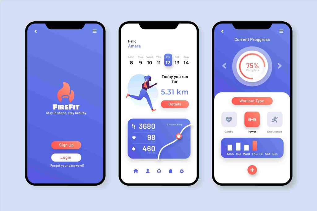 Contoh Mockup aplikasi