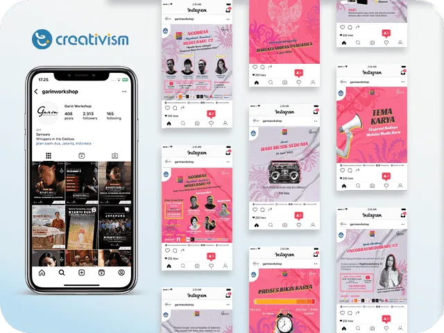 Jasa Kelola Instagram Akun Garin Workshop