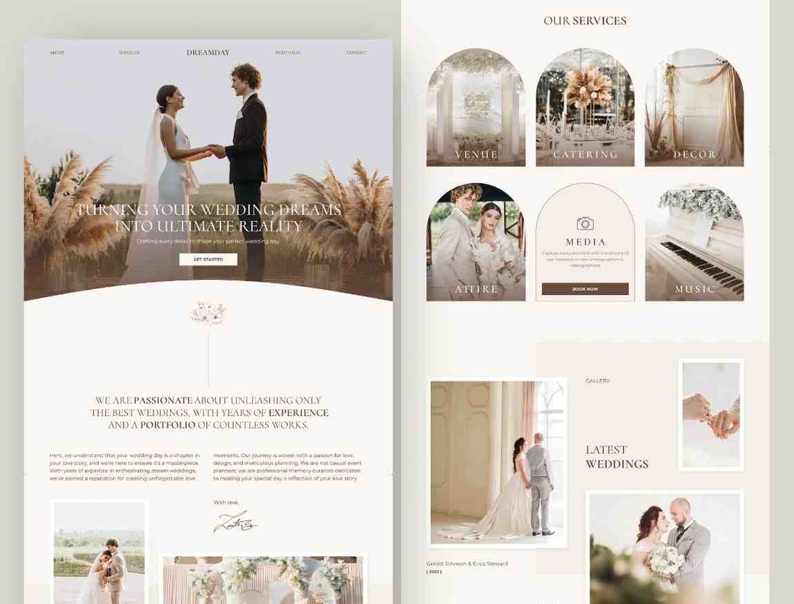 Landing Page Iklan WO